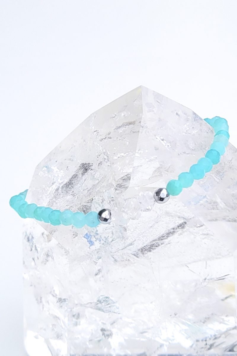 AMAZONIT x HERKIMERI GYÉMÁNT - Image 2
