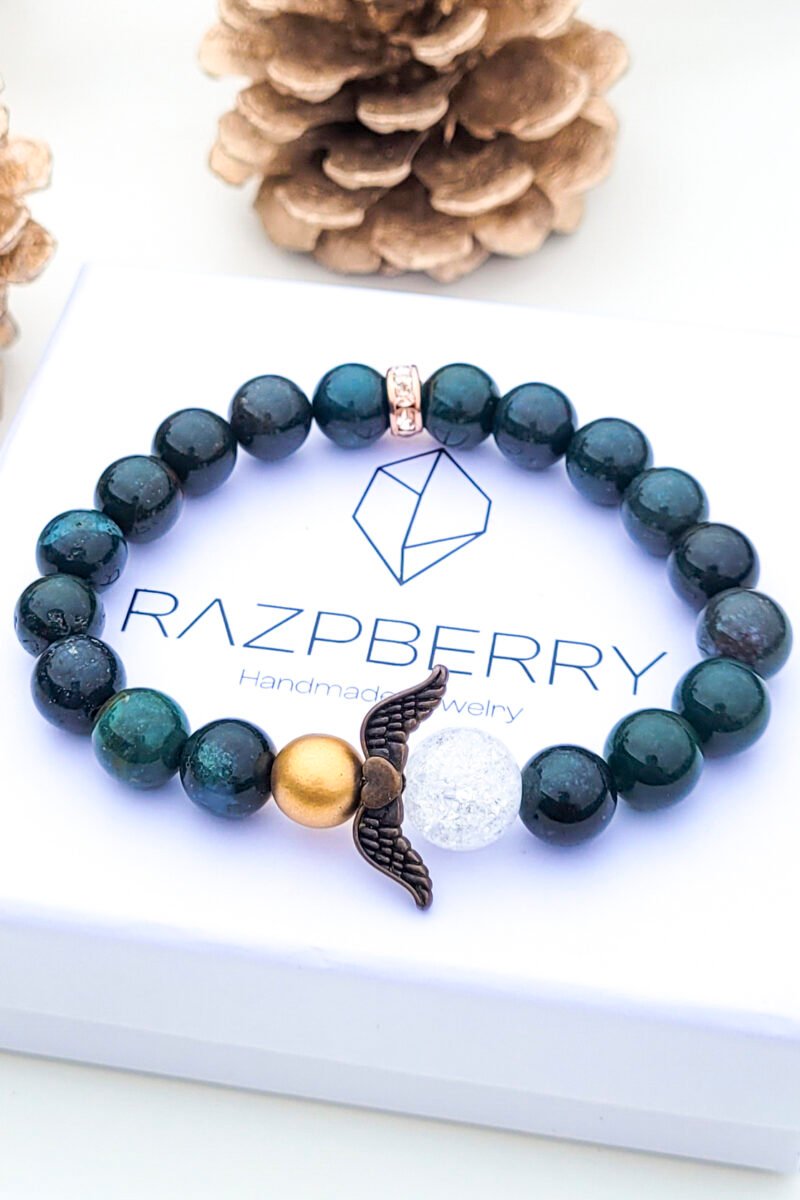 MOHAACHÁT X HEGYIKRISTÁLY - 15 cm