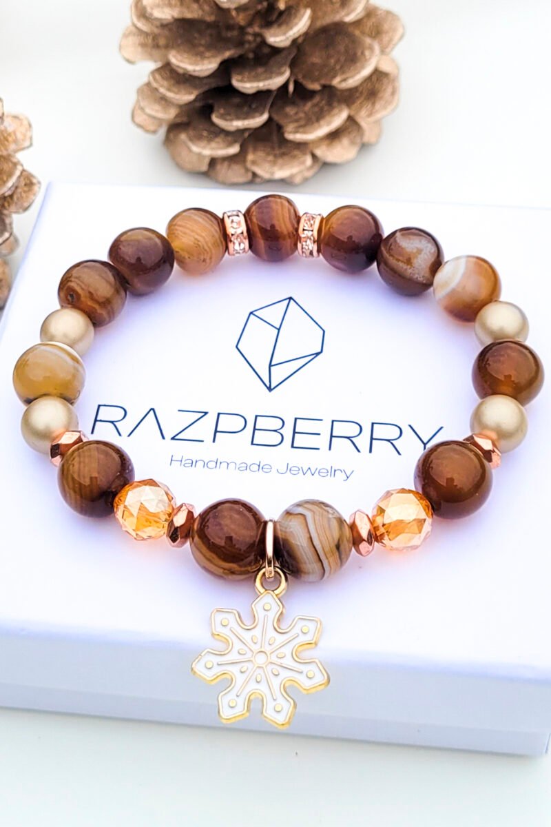 SÁVOS ACHÁT X AURAKVARC - 17 cm