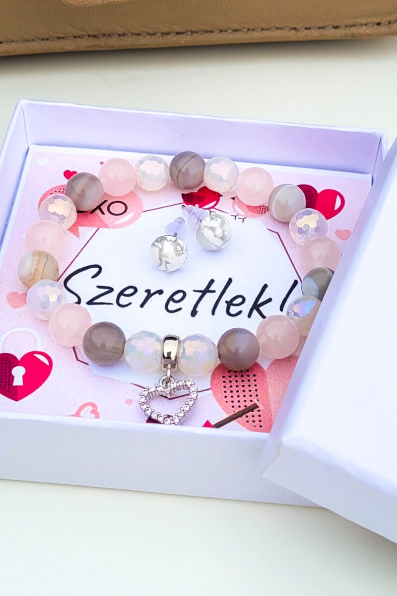 ÁSVÁNY SZETT - DÍSZDOBOZBAN, VÁLASZTHATÓ KÁRTYÁVAL