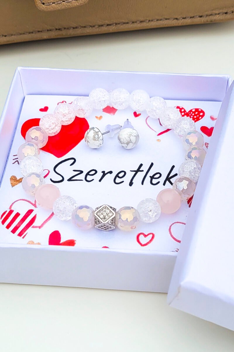 ÁSVÁNY SZETT - DÍSZDOBOZBAN, VÁLASZTHATÓ KÁRTYÁVAL