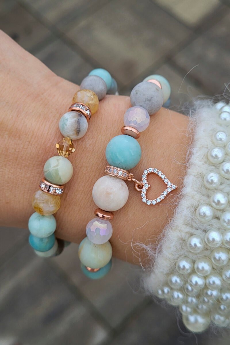 Ásvány karkötő – szett