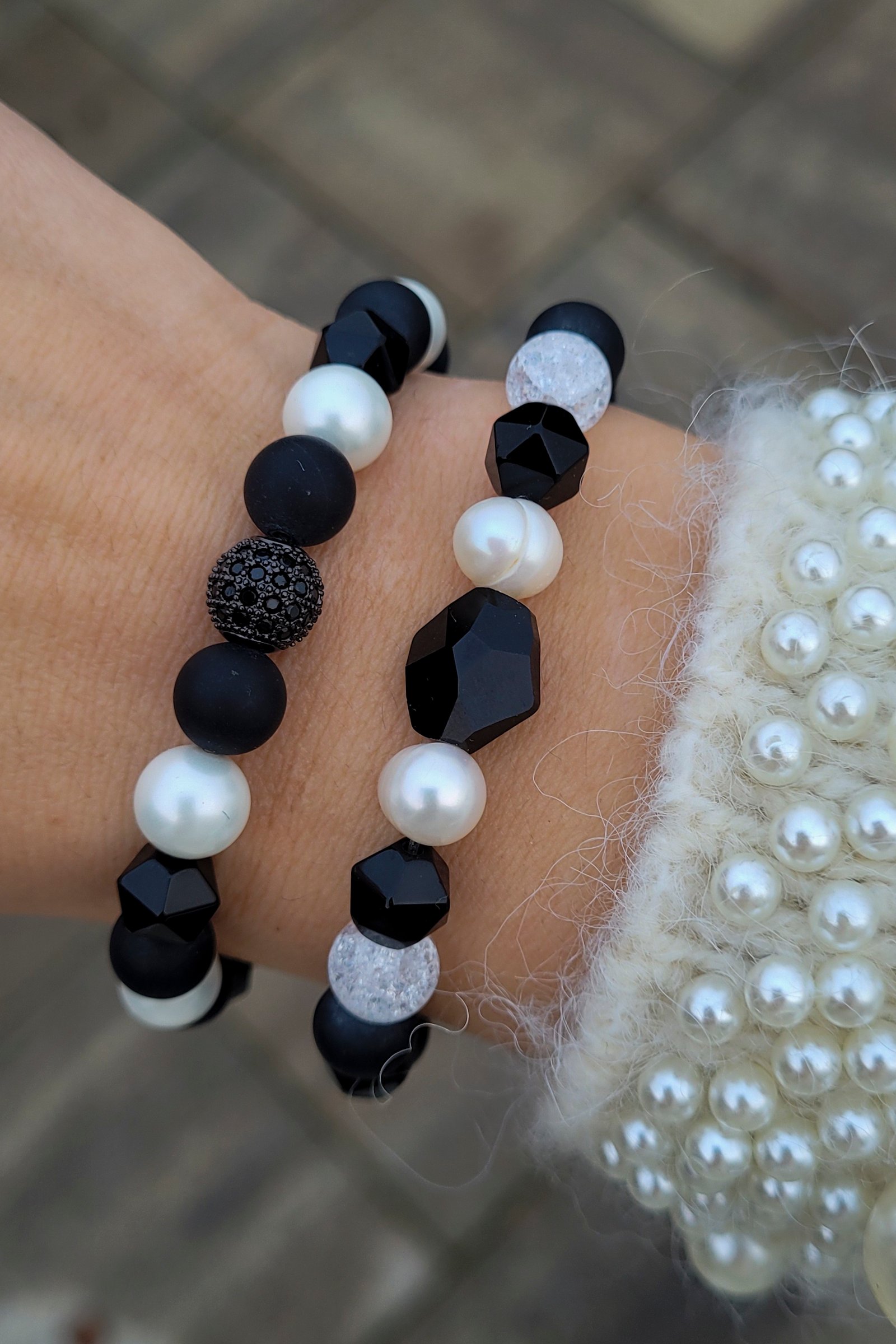 Ásvány karkötő – szett