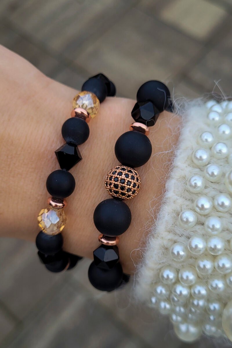 Ásvány karkötő – szett