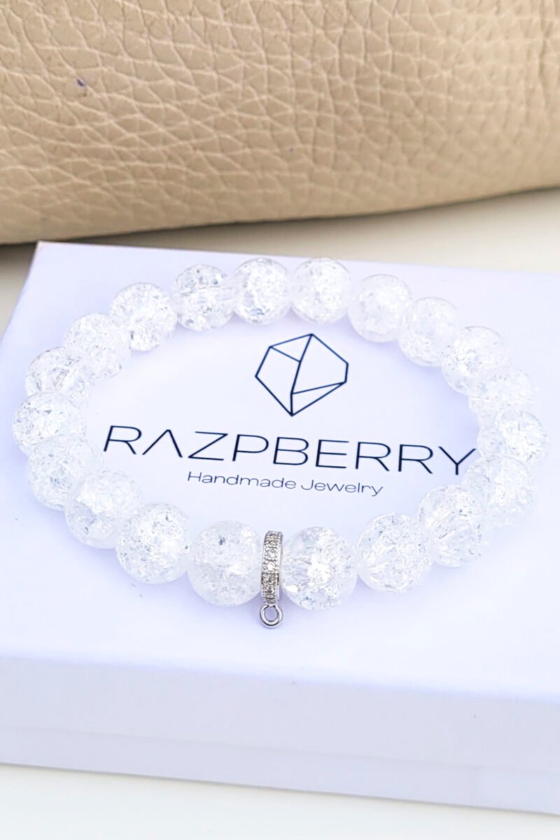 ROPPANTOTT HEGYIKRISTÁLY karkötő - választható köztessel