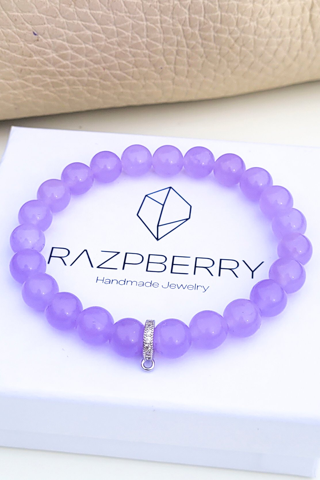 SZÍNEZETT JÁDE karkötő - választható köztessel