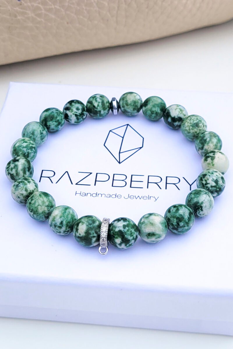 JÁDE karkötő - választható köztessel