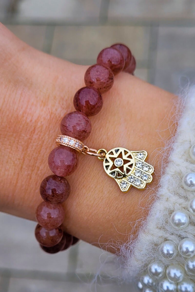Hamsa kéz charm