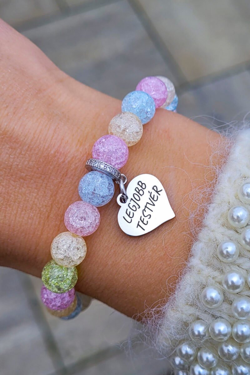 ROPPANTOTT HEGYIKRISTÁLY - CHARMMAL (16 CM)