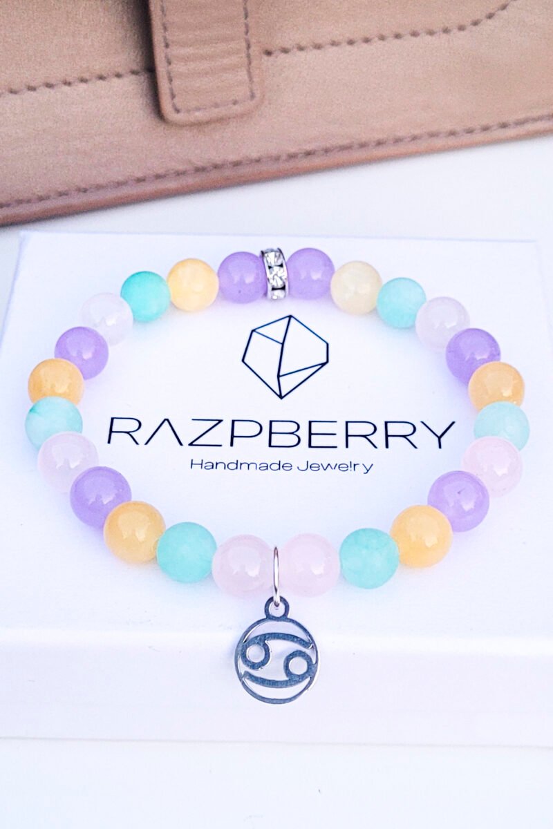 JÁDE - VÁLASZTHATÓ HOROSZKÓP CHARMMAL - 17 CM