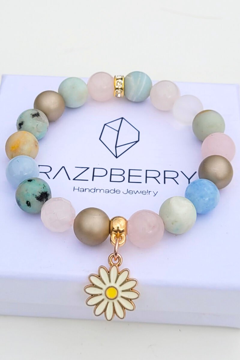 HEGYIKRISTÁLY X JÁSPIS X RÓZSAKVARC - 17 CM