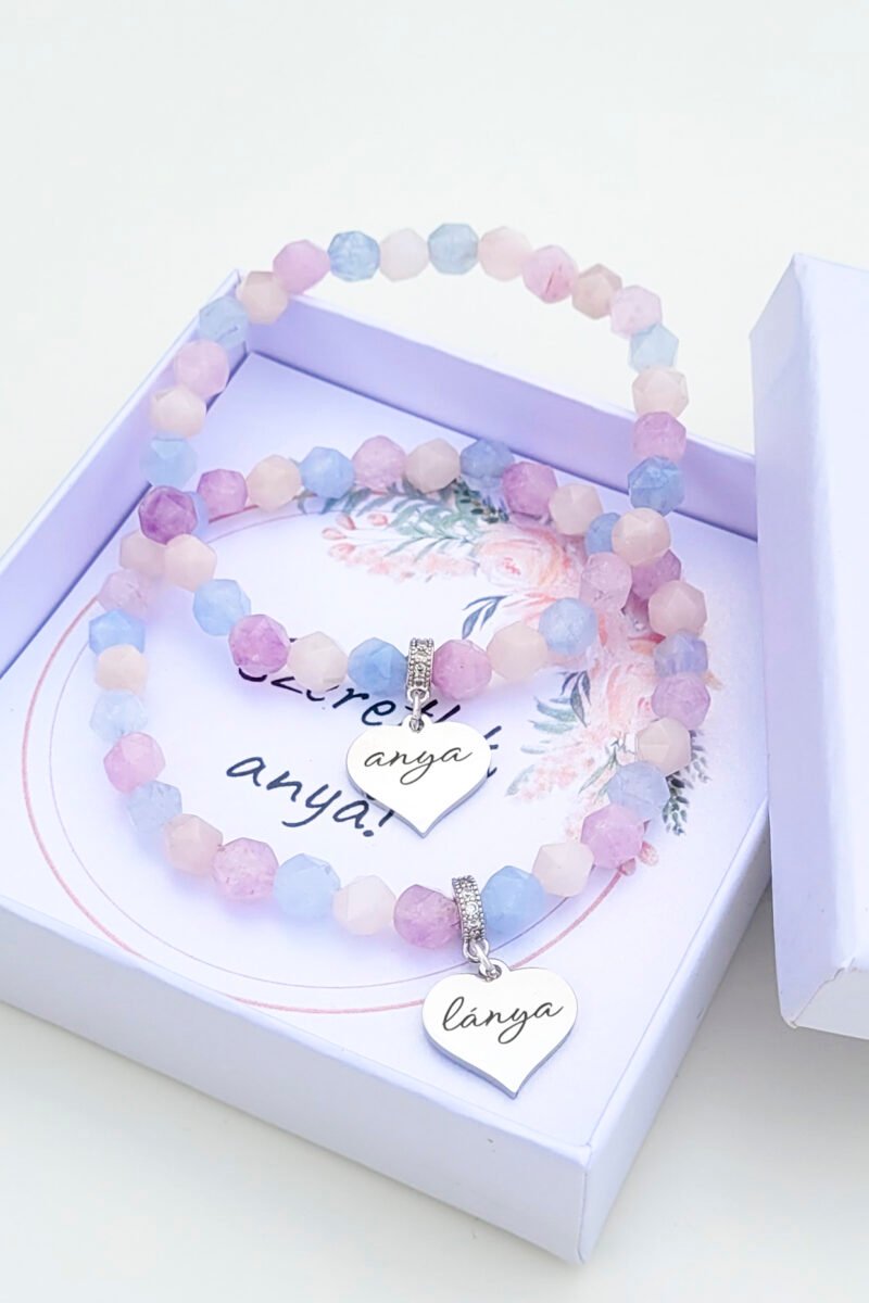 ANYA - LÁNYA ÁSVÁNY KARKÖTŐ SZETT