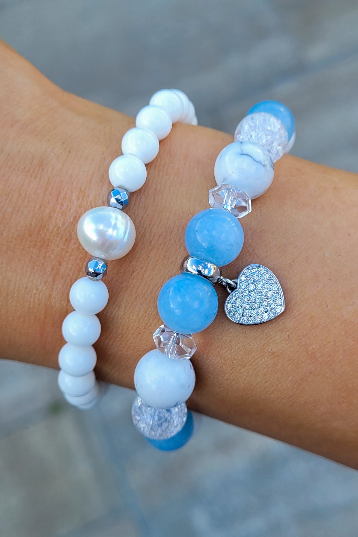 Ásvány karkötő – szett